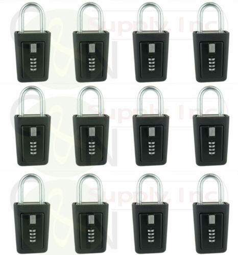 Lockbox - 12 Lockboxes Realtor Key Storage Lock Box Real Estate 4 Digit