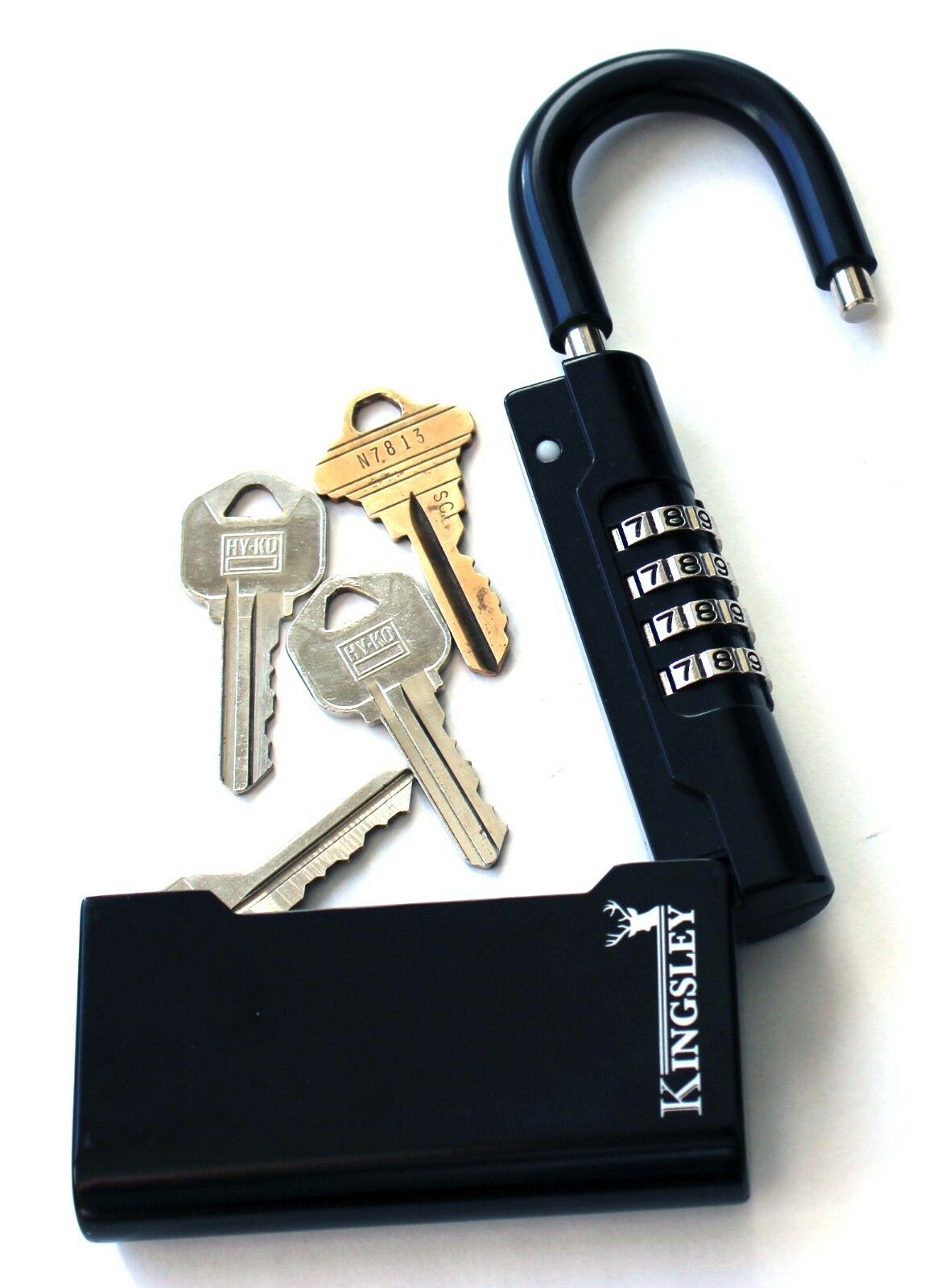 New Kingsley Guard-a-key Key Storage Lock- Real Estate Lock Box, Realtor Lockbox